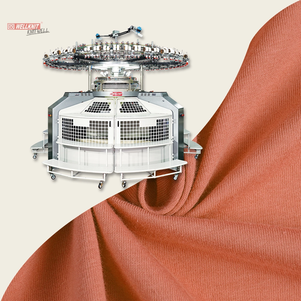 เครื่องถักวงกลมเดี่ยวแบบกว้างขาสูงแบบขาสูงสำหรับ Textile.webp